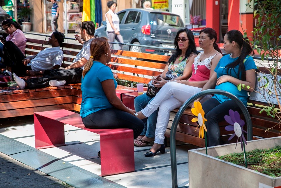 Parklet na Vila Mariana, em São Paulo / Divulgação Prefeitura de São Paulo